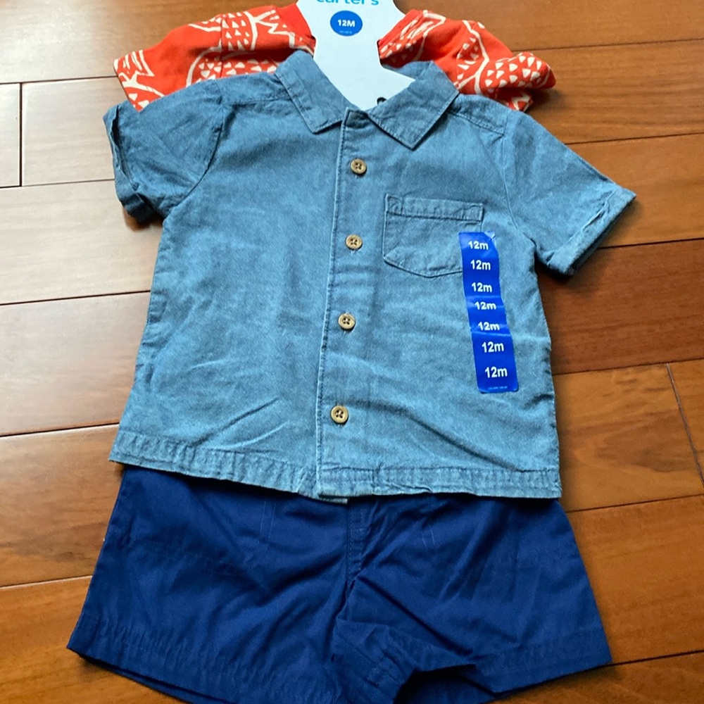 Carter’s baby boy 3- piece set